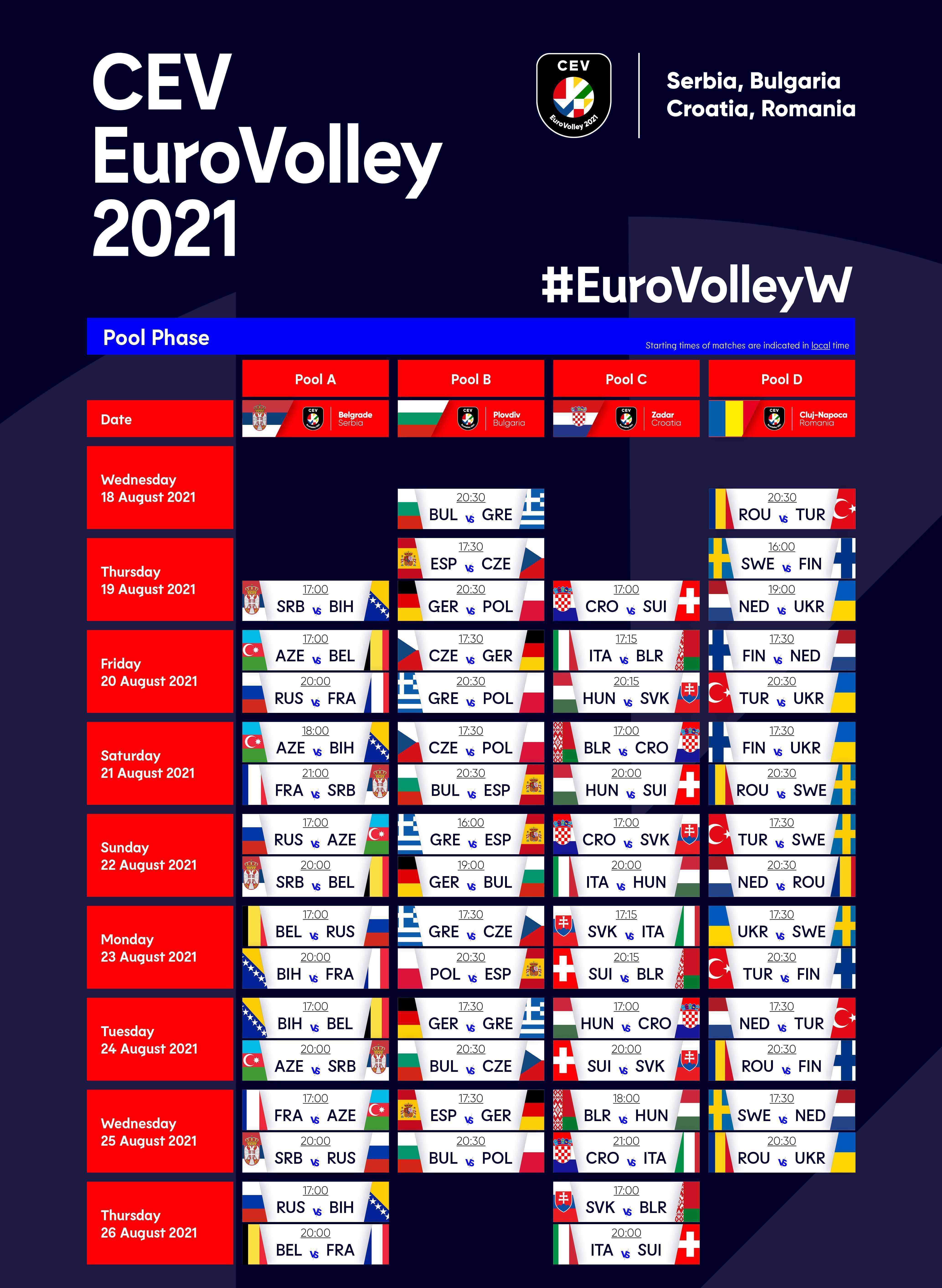 欧锦赛2021赛程 - 先看欧锦赛2021赛程结果