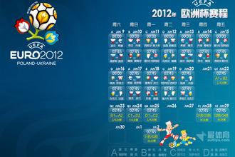 欧洲杯赛程时间表 - 先看欧洲杯最新最全赛程